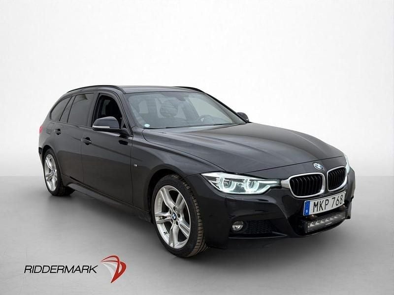 Begagnad BMW 320 M Sport 184 HK (135 kW) 2018 Svart Kombi