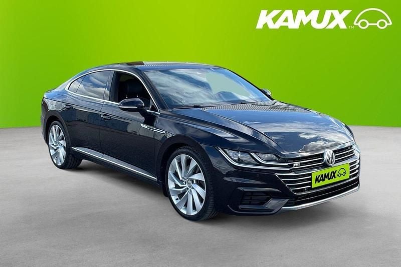 Svart Begagnad 2018 VW Arteon GTS Halvkombi | 278 900 kr (Marknadspris) - Bild 1/4