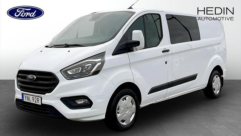 Begagnad Ford Transit Custom 129 HK (94 kW) 2019 Frozen white Van