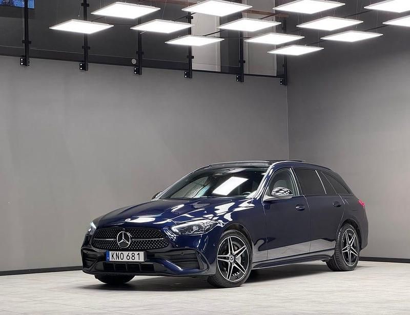 Begagnad Mercedes C300 313 HK (230 kW) 2023 Blå Kombi