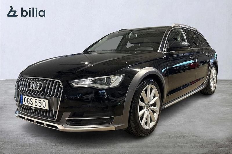 Svart Begagnad 2016 Audi A6 Allroad Kombi | 189 900 kr (Marknadspris) - Bild 1/4