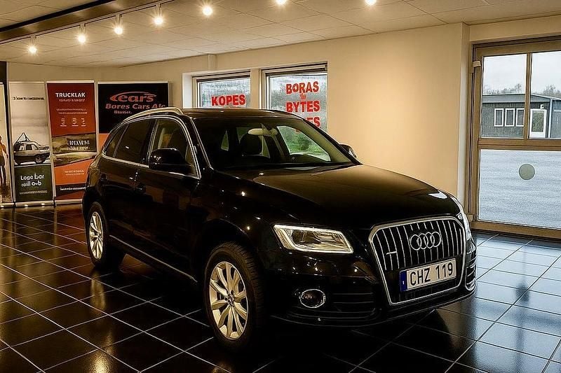 Svart Begagnad 2014 Audi Q5 SUV | 189 900 kr (Marknadspris) - Bild 1/4