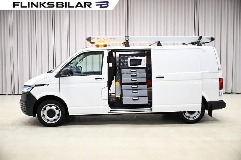 Vit Begagnad 2021 VW T6.1 Van | 498 750 kr (Dyr) - Bild 1/4