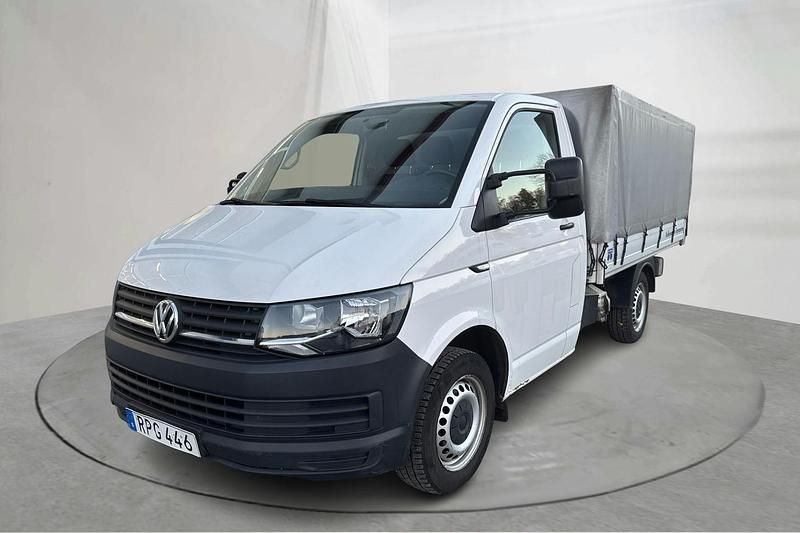 Vit Begagnad 2016 VW T6 Van | 159 000 kr (Marknadspris) - Bild 1/4