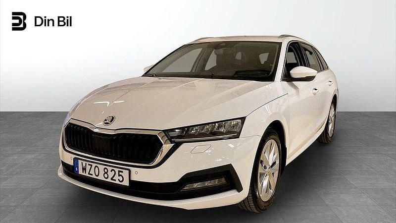 Vit Begagnad 2020 Skoda Octavia Kombi | 239 900 kr (Marknadspris) - Bild 1/4
