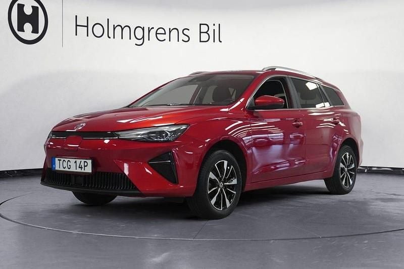 Röd Begagnad 2022 MG MG5 EV Comfort Kombi | 169 900 kr (Bra pris) - Bild 1/4
