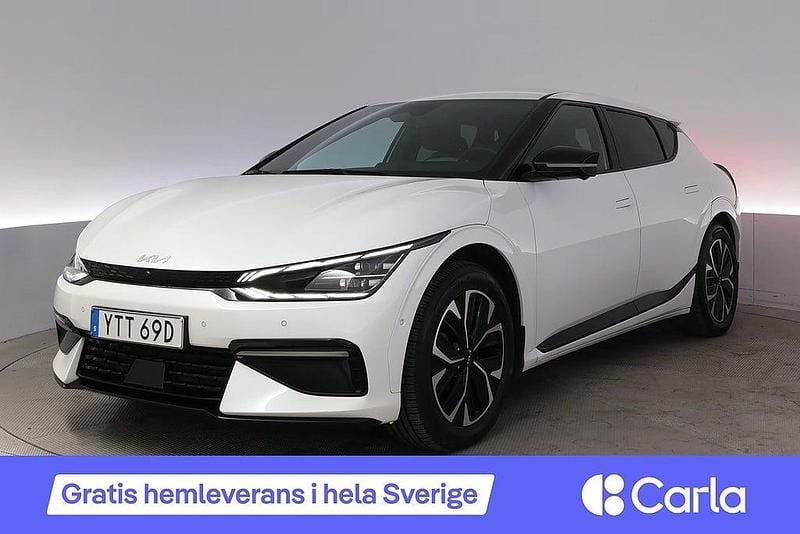 Vit Begagnad 2023 Kia EV6 GT-Line SUV | 437 900 kr (Bra pris) - Bild 1/4