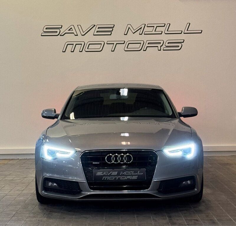 Grå Begagnad 2016 Audi A5 S-Line Sportkupé | 179 900 kr (Bra pris) - Bild 1/4