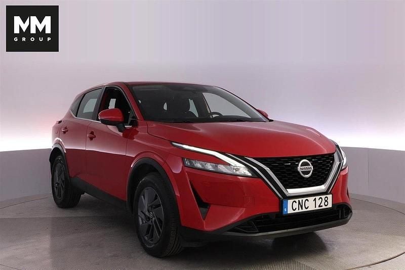 Röd Begagnad 2022 Nissan Qashqai Acenta SUV | 229 900 kr (Marknadspris) - Bild 1/4