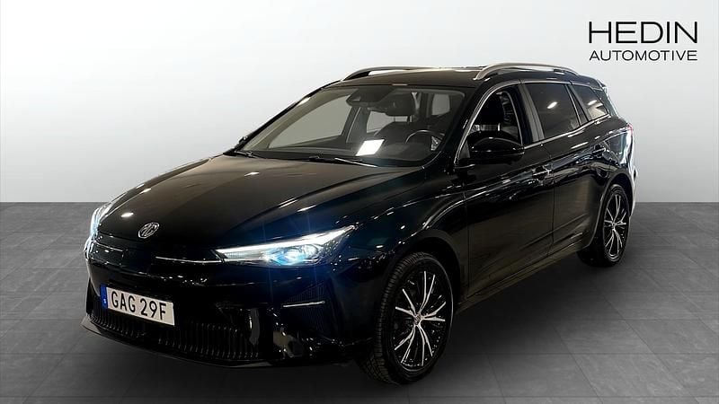 Svart Begagnad 2022 MG MG5 EV Luxury Kombi | 199 900 kr (Marknadspris) - Bild 1/4