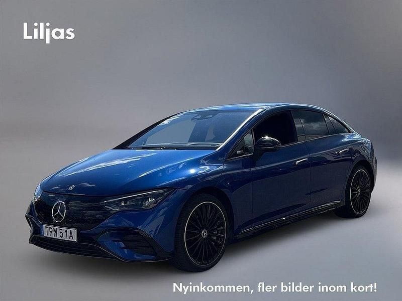 Blå Begagnad 2022 Mercedes EQE350 AMG Sedan | 539 000 kr (Dyr) - Bild 1/4