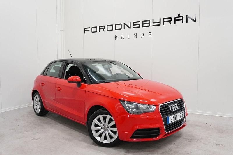 Röd Begagnad 2012 Audi A1 Sportback Halvkombi | 79 800 kr (Bra pris) - Bild 1/4