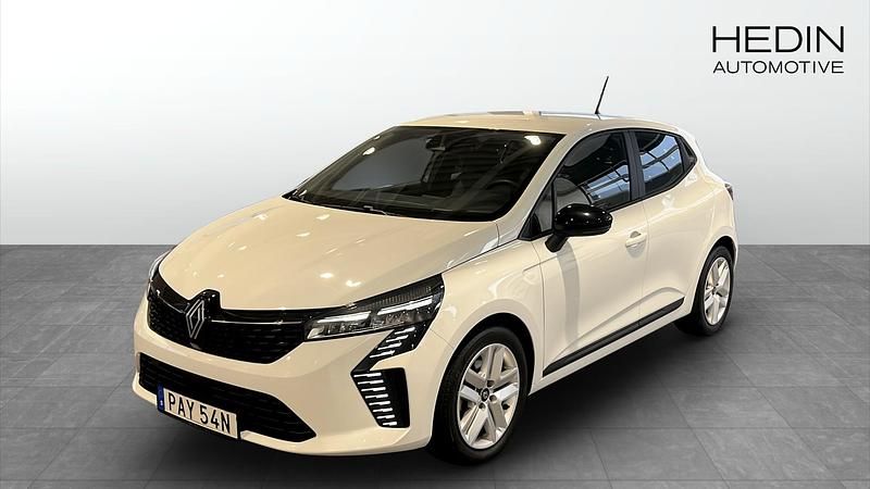 Vit (white) Begagnad 2024 Renault Clio V Evolution Halvkombi | 199 900 kr (Marknadspris) - Bild 1/4