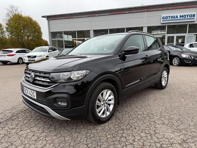 Svart Begagnad 2020 VW T-Cross SUV | 154 900 kr (Marknadspris) - Bild 1/4