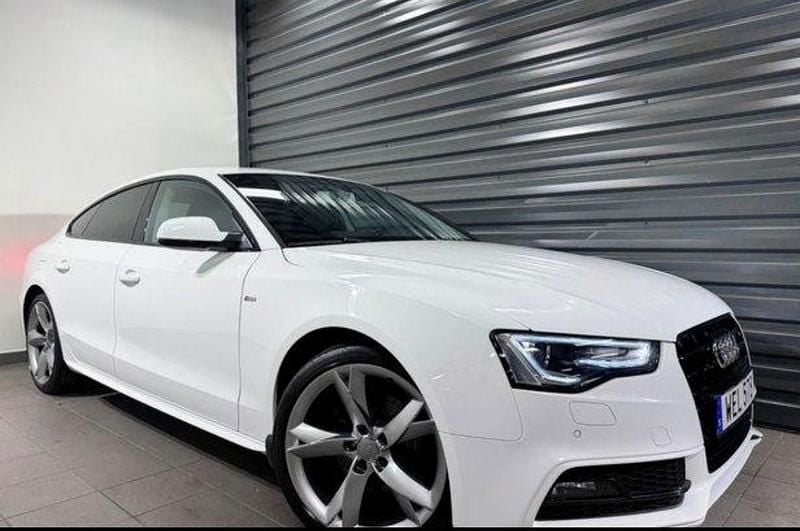 Vit Begagnad 2016 Audi A5 Sportback Sport Halvkombi | 156 000 kr (Marknadspris) - Bild 1/1