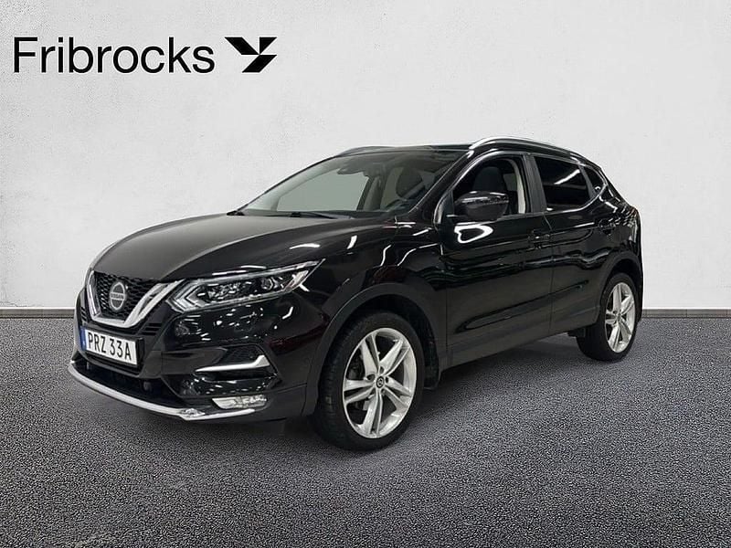 Svart Begagnad 2019 Nissan Qashqai Tekna SUV | 179 800 kr (Marknadspris) - Bild 1/4