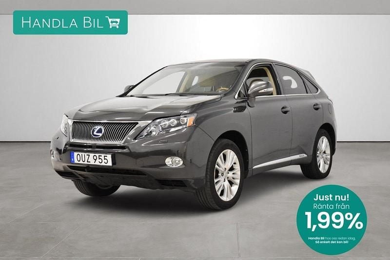 Mörkbrun Begagnad 2009 Lexus RX450h Luxury Line SUV | 159 900 kr - Bild 1/3