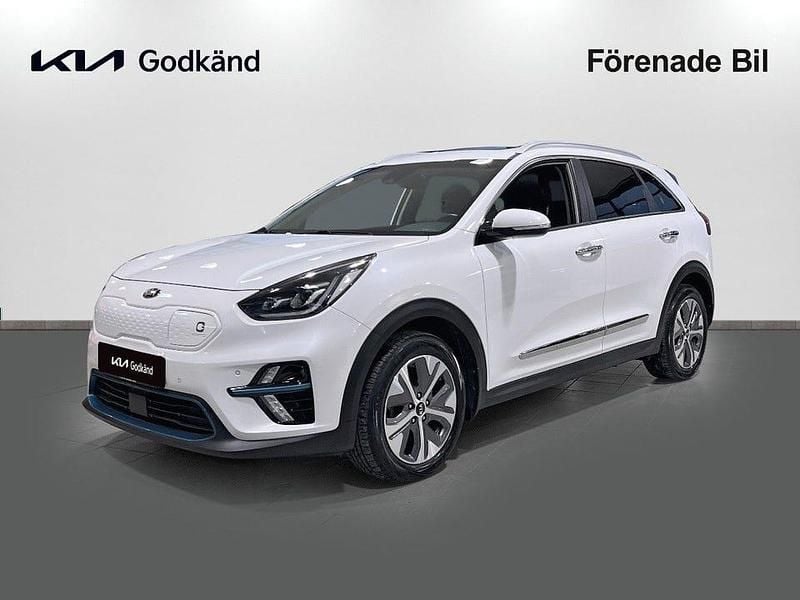 Vit Begagnad 2020 Kia e-Niro Advance SUV | 229 000 kr (Bra pris) - Bild 1/4