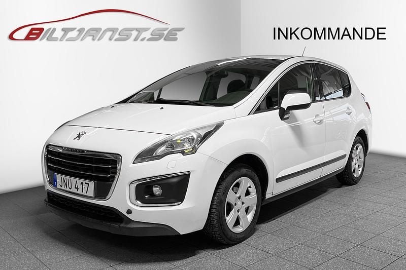 Vit Begagnad 2014 Peugeot 3008 Active SUV | 84 900 kr (Marknadspris) - Bild 1/4