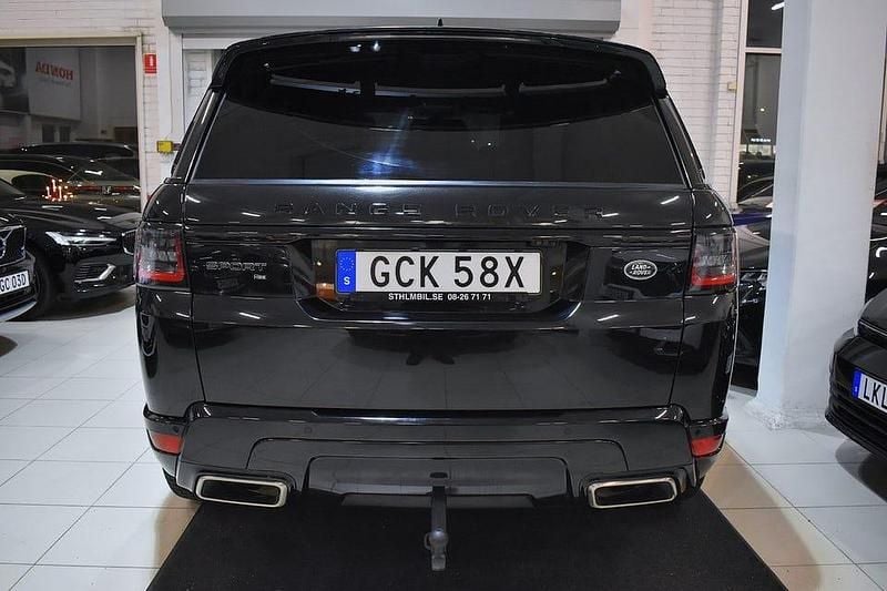 Begagnad Land Rover Range Rover Sport HSE Dynamic 301 HK (221 kW) 2021 Santorini black SUV