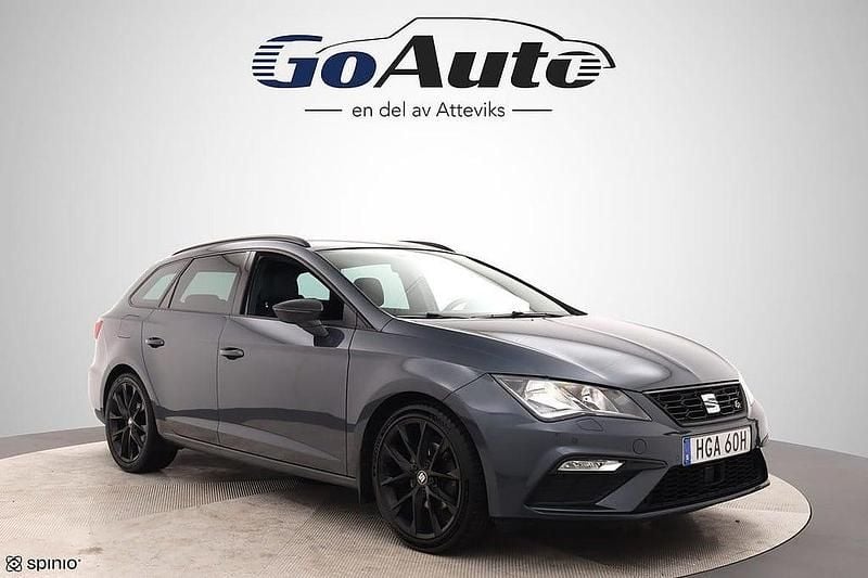 Mörkgrå Begagnad 2019 Seat Leon ST FR Kombi | 159 500 kr (Lite dyr) - Bild 1/4