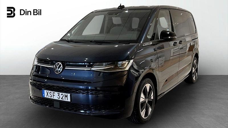 Blå Ny 2025 VW Multivan Life Minibuss | 807 000 kr - Bild 1/4