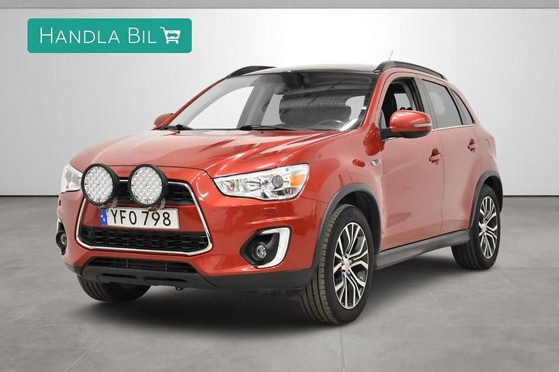 Röd Begagnad 2016 Mitsubishi ASX Plus SUV | 149 900 kr (Marknadspris) - Bild 1/4