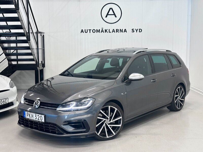 Begagnad VW Golf VII R 310 HK (228 kW) 2017 Mörkgrå (grå) Kombi