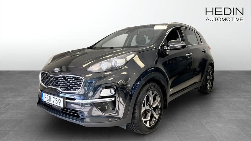 Svart (black) Begagnad 2018 Kia Sportage Advance SUV | 184 900 kr (Marknadspris) - Bild 1/4