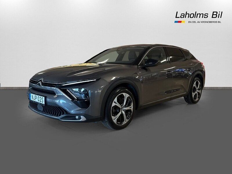 Grå platinum metallic Begagnad 2022 Citroën C5 X PureTech Halvkombi | 289 900 kr - Bild 1/4
