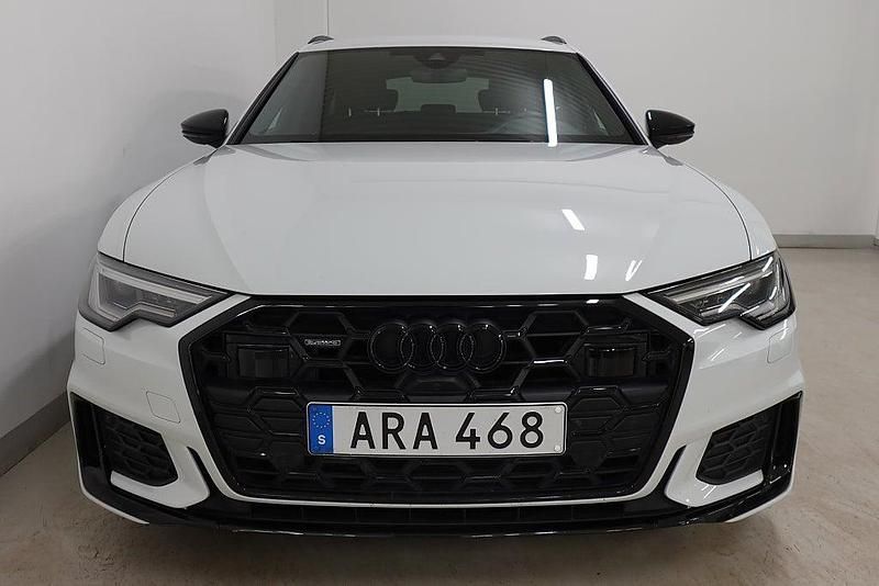 Begagnad Audi A6 S-Line 204 HK (150 kW) 2023 Vit Kombi