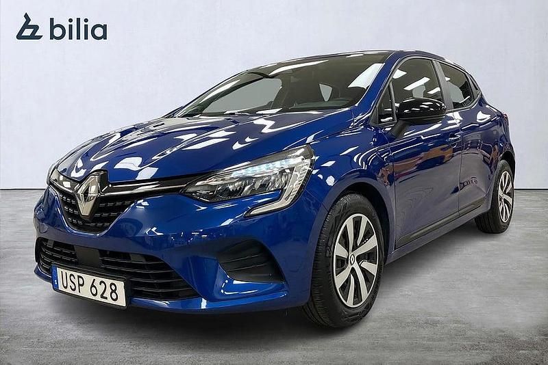 Blå Begagnad 2022 Renault Clio V Equilibre Halvkombi | 139 900 kr (Bra pris) - Bild 1/3