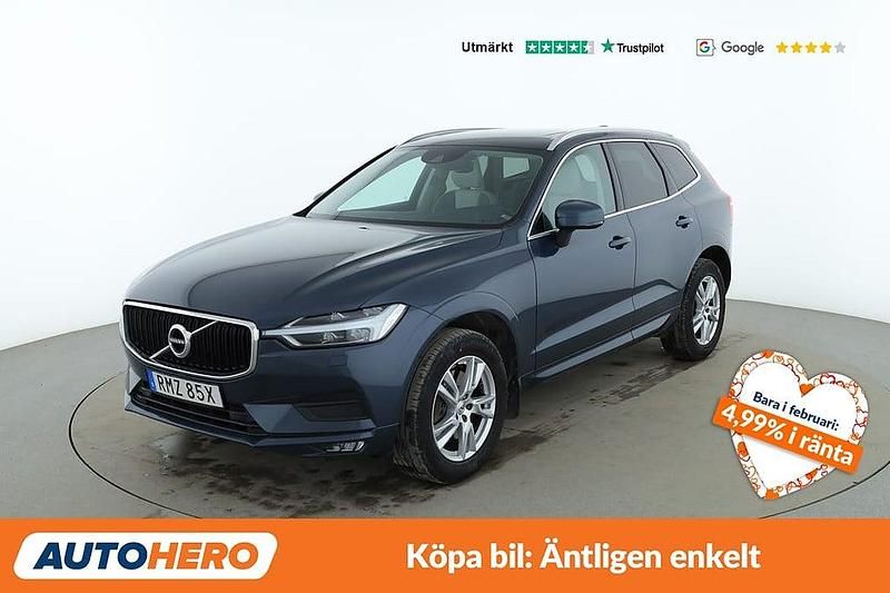 Blå Begagnad 2019 Volvo XC60 Momentum SUV | 254 000 kr (Bra pris) - Bild 1/4