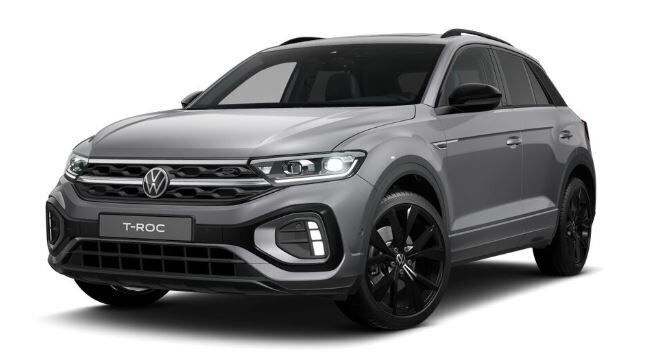 Ny 2025 VW T-Roc Black Edition SUV | 399 900 kr - Bild 1/4