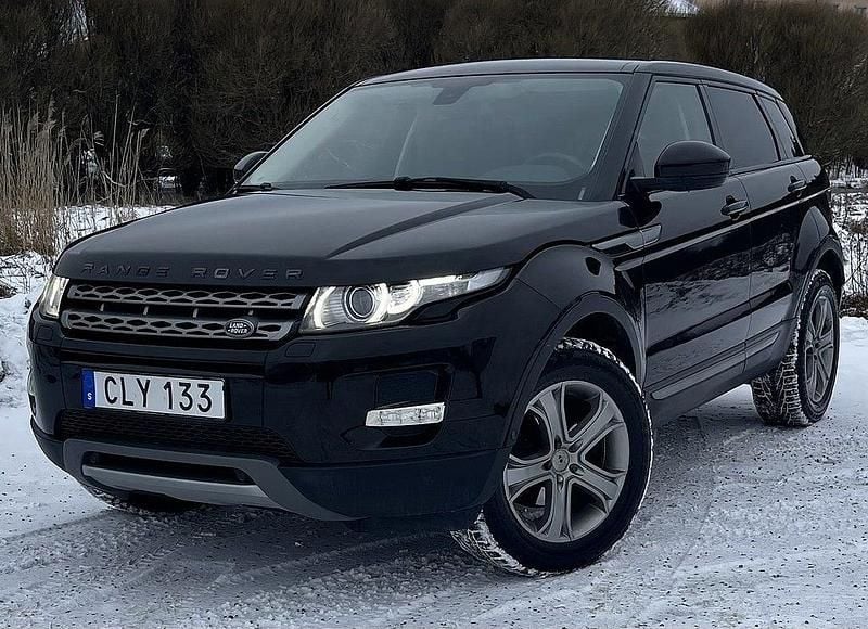 Svart Begagnad 2014 Land Rover Range Rover evoque Pure SUV | 199 900 kr (Marknadspris) - Bild 1/4