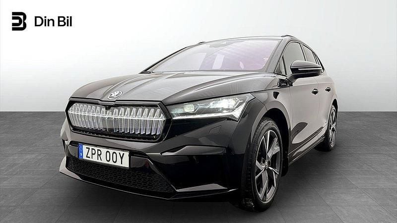Svart Begagnad 2023 Skoda Enyaq iV SportLine SUV | 479 900 kr (Lite dyr) - Bild 1/4