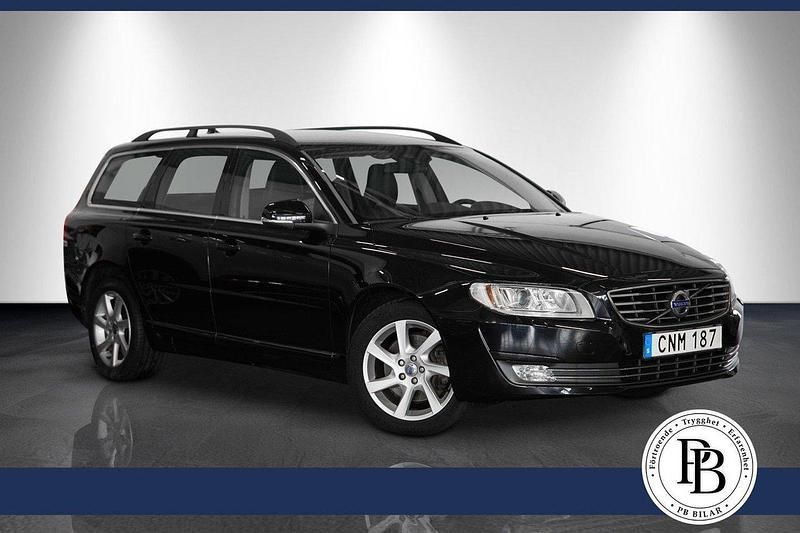 Svart Begagnad 2014 Volvo V70 Momentum Kombi | 139 900 kr (Lite dyr) - Bild 1/3