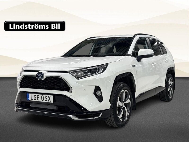 Vit Begagnad 2021 Toyota RAV4 Hybrid Edition SUV | 384 900 kr (Bra pris) - Bild 1/3