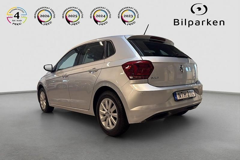 Begagnad VW Polo 95 HK (69 kW) 2020 Silver Halvkombi