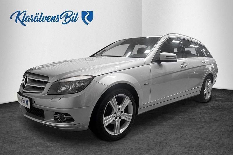 Silver Begagnad 2009 Mercedes C180 Avantgarde Kombi | 99 900 kr (Marknadspris) - Bild 1/4