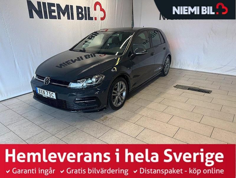Grå Begagnad 2019 VW Golf VII R-line Halvkombi | 224 900 kr (Marknadspris) - Bild 1/3
