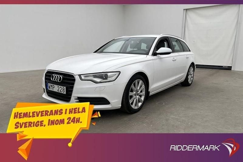 Vit Begagnad 2012 Audi A6 Proline Kombi | 109 800 kr (Marknadspris) - Bild 1/3