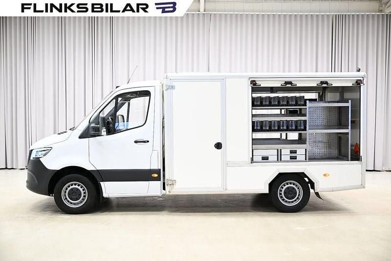 Vit Begagnad 2019 Mercedes Sprinter Van | 278 750 kr (Marknadspris) - Bild 1/4