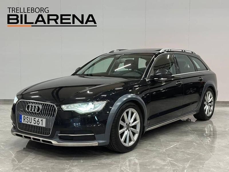 Svart Begagnad 2014 Audi A6 Allroad Kombi | 129 900 kr (Bra pris) - Bild 1/4