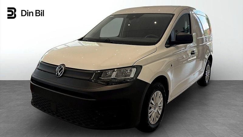 Vit (candyvit) Ny 2025 VW Caddy Minibuss | 304 375 kr (Marknadspris) - Bild 1/4