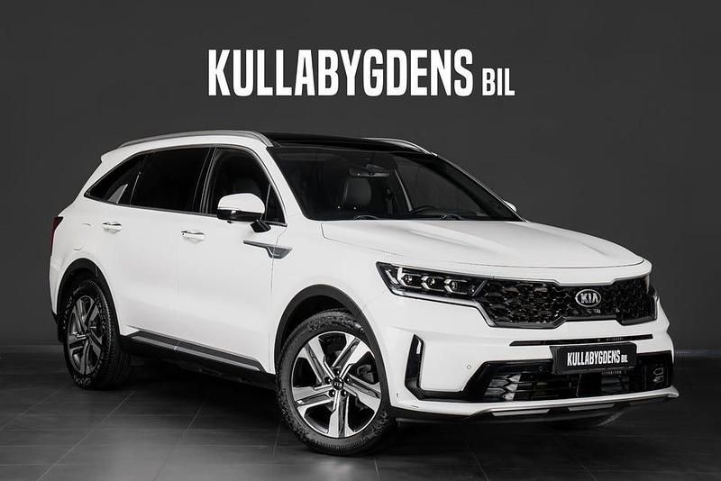 Vit Begagnad 2021 Kia Sorento Advance SUV | 409 000 kr (Marknadspris) - Bild 1/4