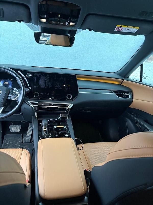 Begagnad Lexus RX450h+ Executive Line 309 HK (227 kW) 2023 Grönmetallic