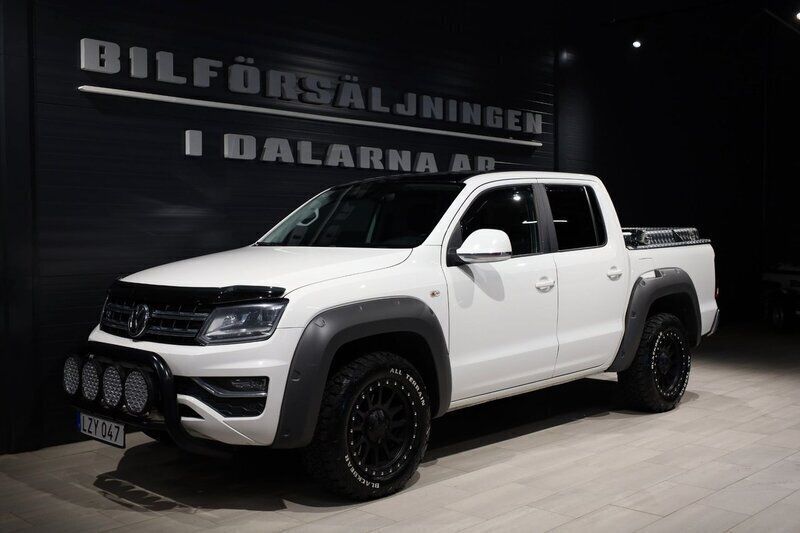 Vit Begagnad 2018 VW Amarok Pickup | 269 000 kr (Marknadspris) - Bild 1/4