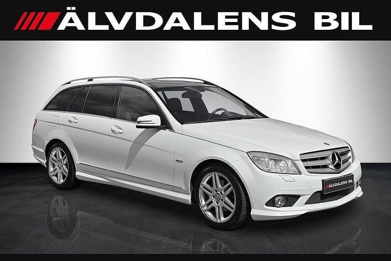 Vit Begagnad 2010 Mercedes C220 AMG Kombi | 98 000 kr (Marknadspris) - Bild 1/4