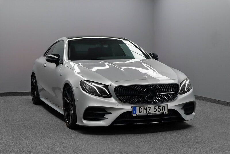 Silver ( iridium silver metallic) Begagnad 2017 Mercedes E63 AMG AMG Sportkupé | 349 800 kr - Bild 1/4